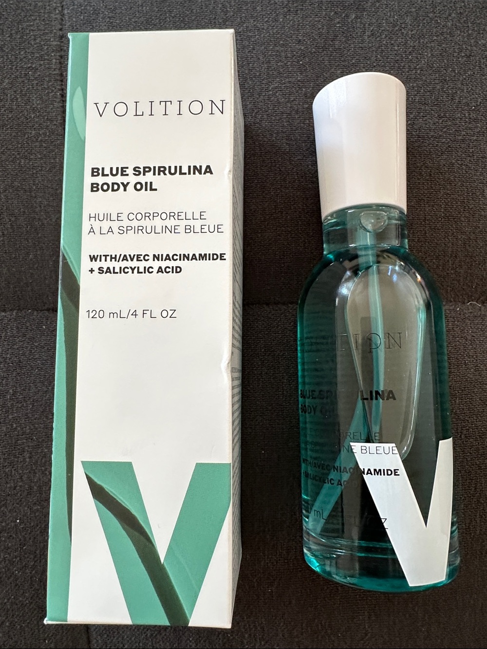 🆕 Volition Blue Spirulina Body Oil in box